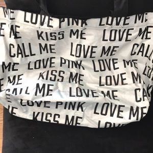 💫🖤PINK Victoria Secret big tote bag